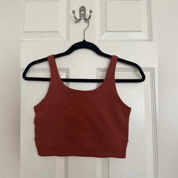 NWOT Nike Yoga Luxe Infinalon Crop Tank Top - Picture 3 of 5